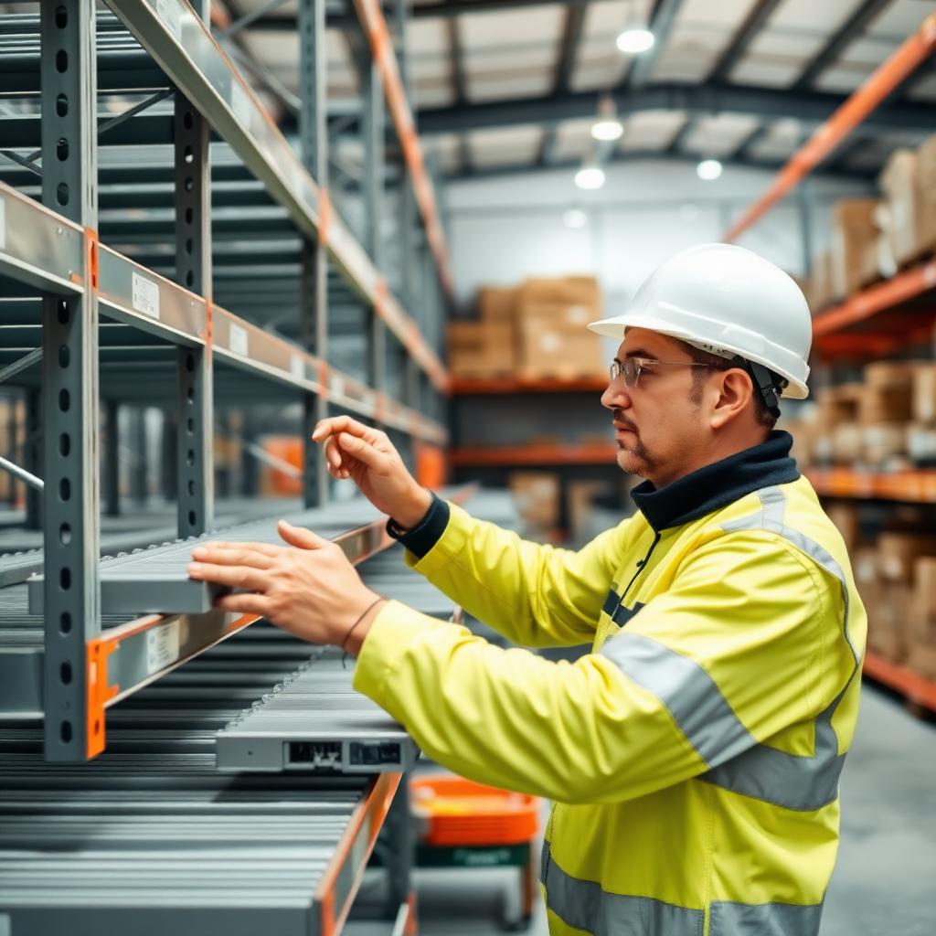 Quality inspection at JRT Products warehouse