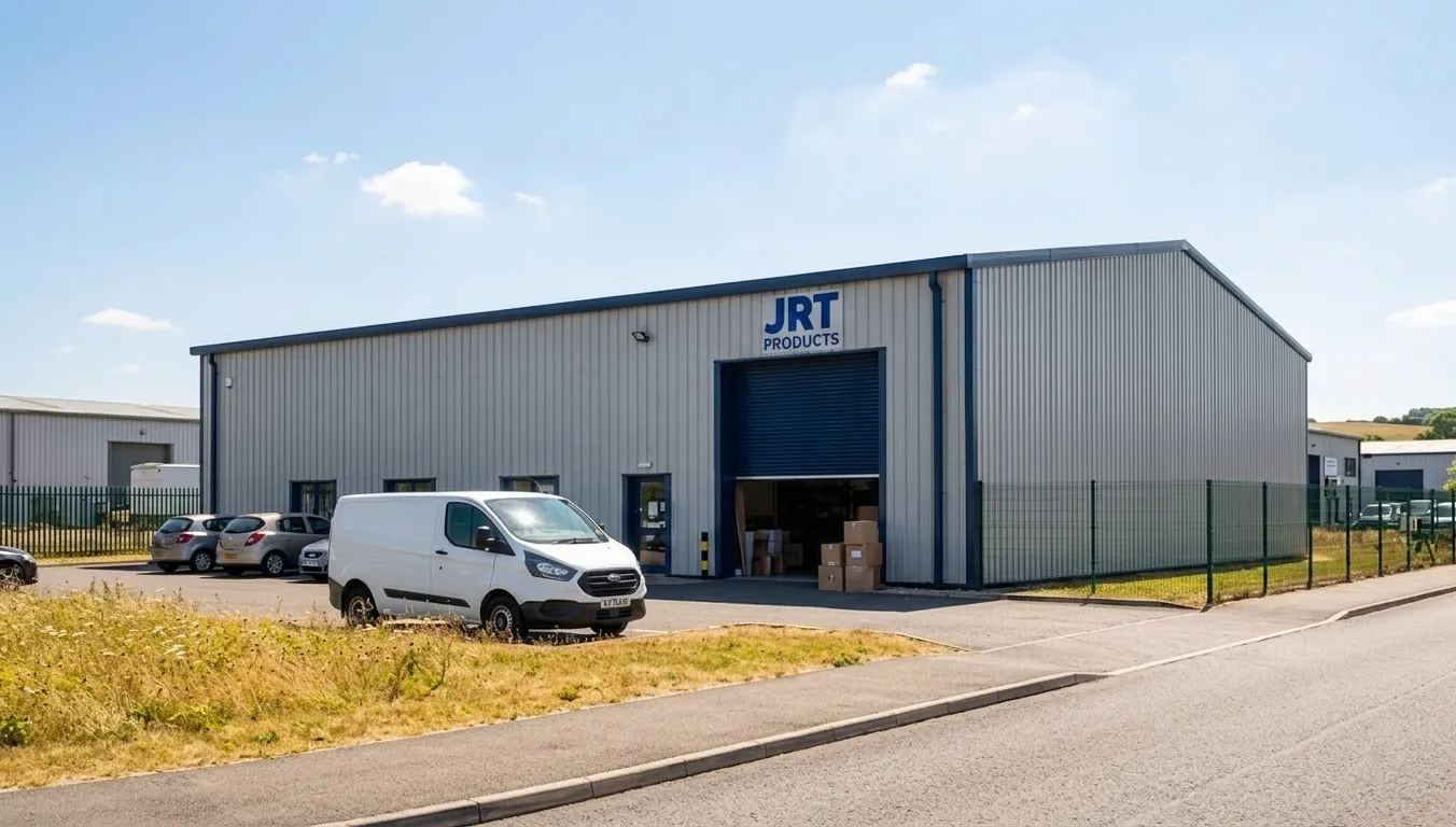 JRT Products warehouse and head office in the UK